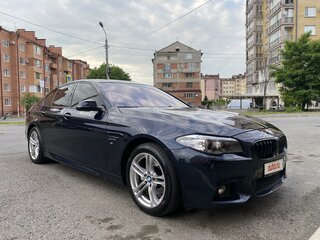 2014 BMW 5 серии 520i VI (F10/F11/F07) Рестайлинг, синий, 2200000 рублей, вид 3