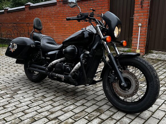 2011 Honda Shadow 750, чёрный, 650000 рублей - вид 6