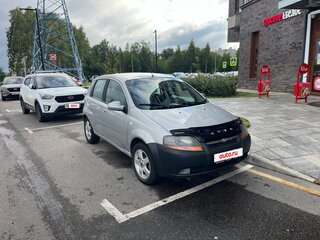 2006 Chevrolet Aveo I, серебристый, 199999 рублей, вид 3