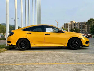 2020 Honda Civic X Рестайлинг, жёлтый, 1140007 рублей, вид 4