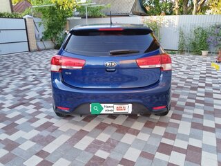 2016 Kia Rio III Рестайлинг, синий, 1050000 рублей, вид 3