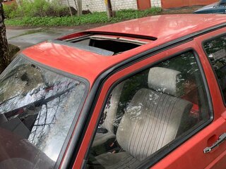1988 Volkswagen Golf II, красный, 55000 рублей, вид 5