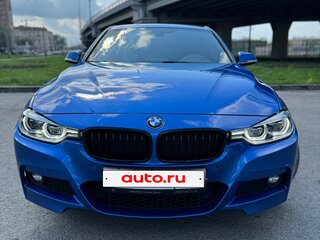 2017 BMW 3 серии 320i xDrive VI (F3x) Рестайлинг, синий, 2799000 рублей, вид 3