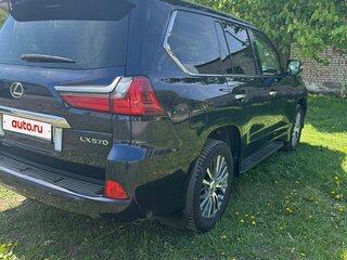 2016 Lexus LX 570 III Рестайлинг 2, синий, 7100000 рублей, вид 5