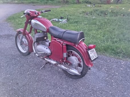1962 Jawa 350 OHC, пурпурный, 240000 рублей, вид 2