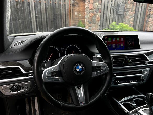 2018 BMW 7 серии Long 740Li VI (G11/G12), чёрный, 2847840 рублей - вид 8