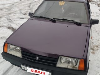 1997 Lada (ВАЗ) 21099, фиолетовый, 130000 рублей, вид 3