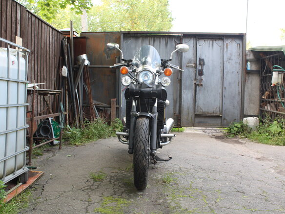 2001 Yamaha V-Max 1200, серый - вид 2