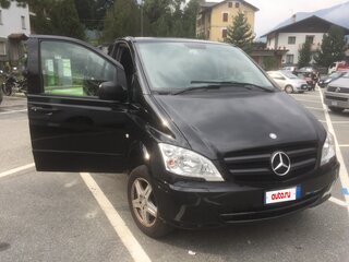2013 Mercedes-Benz Vito 113 CDI L3 II (W639) Рестайлинг, чёрный, 2460000 рублей, вид 2