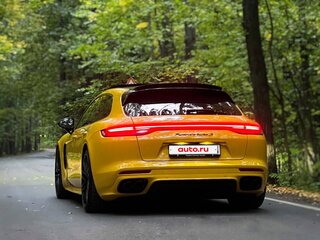 2022 Porsche Panamera Turbo S E-Hybrid Sport Turismo II Рестайлинг, жёлтый, 15000000 рублей, вид 4