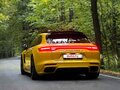 2022 Porsche Panamera Turbo S E-Hybrid Sport Turismo II Рестайлинг, жёлтый, 15000000 рублей - вид 3