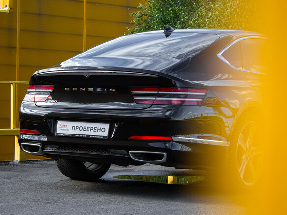 2021 Genesis G80 II, чёрный - вид 14