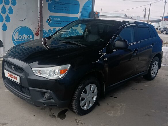 2012 Mitsubishi ASX I, чёрный, 1350000 рублей - вид 1