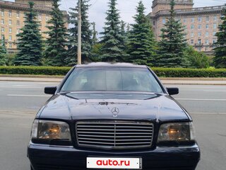 1996 Mercedes-Benz S-Класс 320 III (W140) Рестайлинг, синий, 990000 рублей, вид 2