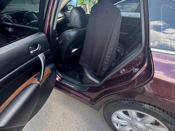 2010 Nissan Teana II (J32), красный, 750000 рублей - вид 11