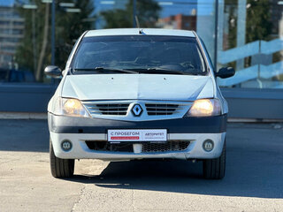 2007 Renault Logan I, серебристый, 169000 рублей, вид 3