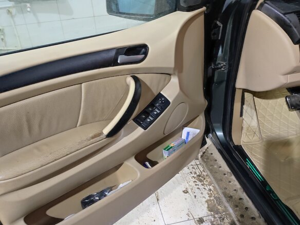 2004 BMW X5 3.0i I (E53) Рестайлинг, зелёный, 950000 рублей - вид 10