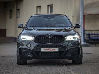 2018 BMW X6 30d II (F16), чёрный, 6100000 рублей, вид 4