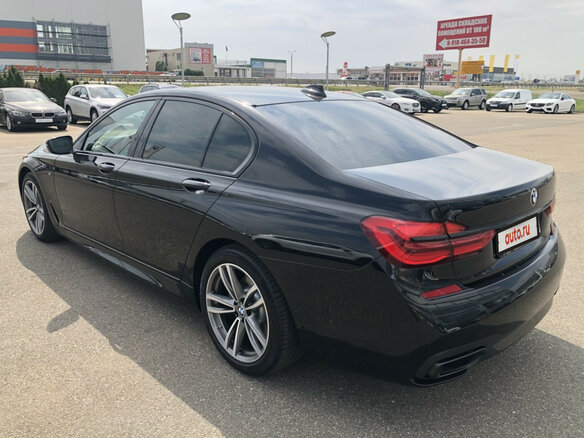 2018 BMW 7 серии 730i VI (G11/G12), чёрный - вид 6