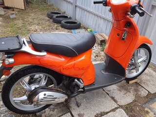 2009 Aprilia Scarabeo 50, оранжевый, 150000 рублей, вид 2