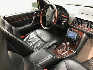 1997 Mercedes-Benz S-Класс 280 III (W140) Рестайлинг, серебристый, 550000 рублей, вид 5