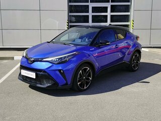 2021 Toyota C-HR I Рестайлинг, синий, 3045000 рублей, вид 1