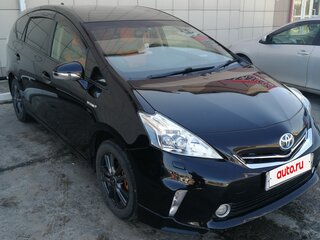 2013 Toyota Prius Alpha I (ZVW40/41), чёрный, 950000 рублей, вид 2