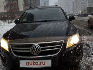 2009 Volkswagen Tiguan I, чёрный, 650000 рублей, вид 3