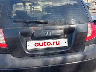 2007 Hyundai Getz I Рестайлинг, чёрный, 430000 рублей, вид 3