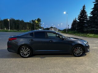 2014 Kia Optima III Рестайлинг, синий, 1550000 рублей, вид 3
