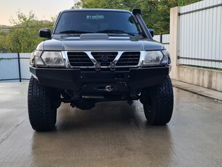 2000 Nissan Patrol V (Y61), зелёный, 4500000 рублей, вид 1