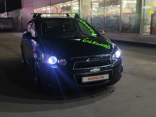 2012 Chevrolet Aveo II, чёрный, 590000 рублей, вид 2