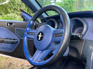 2005 Ford Mustang V, серебристый, 7400000 рублей, вид 4