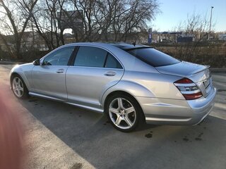 2008 Mercedes-Benz S-Класс 500 Long V (W221), серебристый, 1800000 рублей, вид 2