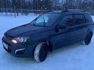 2014 Lada (ВАЗ) Kalina II, синий, 650000 рублей, вид 2