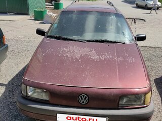 1991 Volkswagen Passat B3, красный, 130000 рублей, вид 1
