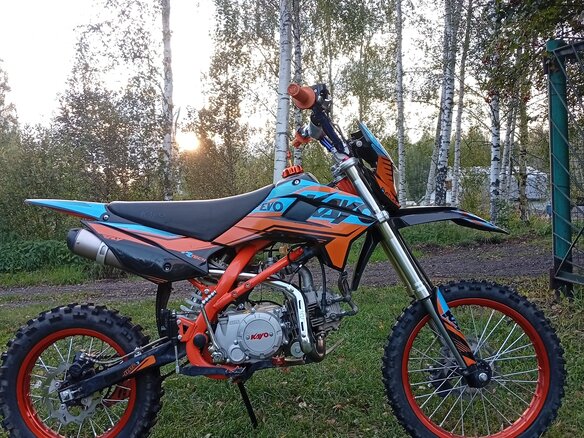 2023 Kayo Evolution YX125EM, оранжевый, 90000 рублей - вид 7