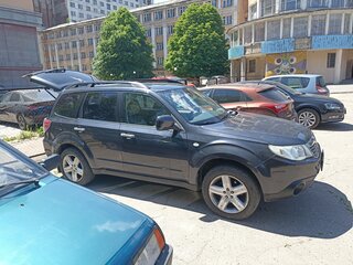 2008 Subaru Forester III, серый, 1550000 рублей, вид 4