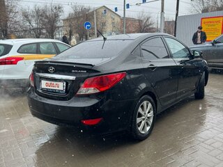 2012 Hyundai Solaris I, чёрный, 900000 рублей, вид 3