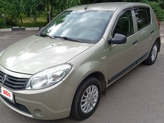2013 Renault Sandero I, бежевый, 495000 рублей, вид 1