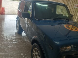 2013 Lada (ВАЗ) 2121 (4x4) I Рестайлинг, синий, 400000 рублей, вид 2