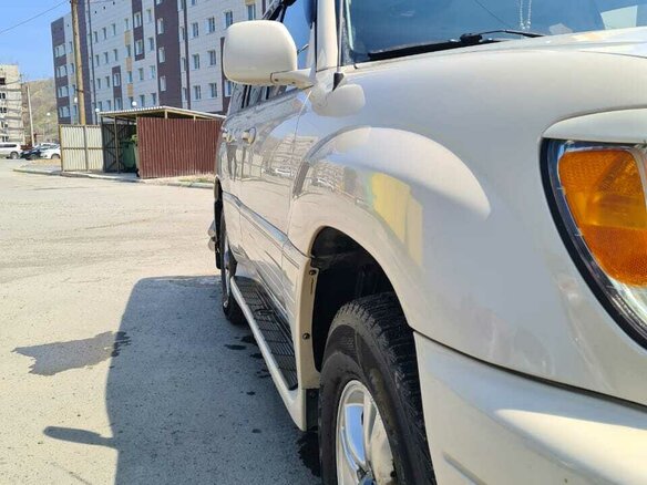 2003 Lexus LX 470 II Рестайлинг, бежевый, 2300000 рублей - вид 9