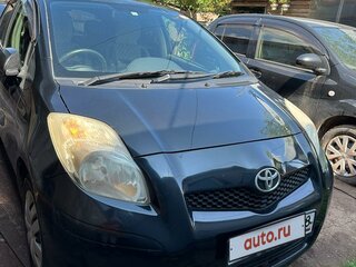 2010 Toyota Vitz II (XP90), чёрный, 750000 рублей, вид 1