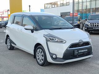 2018 Toyota Sienta II Рестайлинг, белый, 1084704 рублей, вид 3