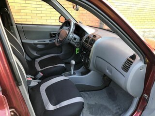 2008 Hyundai Accent ТагАЗ II, красный, 520000 рублей, вид 5
