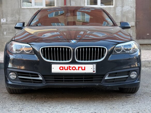 2016 BMW 5 серии 520d VI (F10/F11/F07) Рестайлинг, чёрный, 1700000 рублей