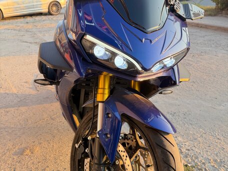 2025 Yamaha Aerox 100, синий, 290000 рублей, вид 3