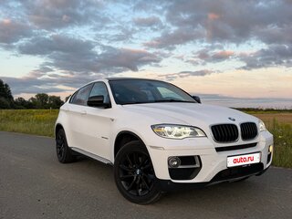 2014 BMW X6 30d I (E71) Рестайлинг, белый, 2400000 рублей, вид 5