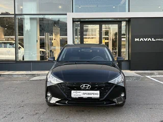 2021 Hyundai Solaris II Рестайлинг, чёрный, 1409000 рублей, вид 2