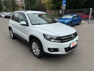 2014 Volkswagen Tiguan I Рестайлинг, белый, 1399000 рублей, вид 1
